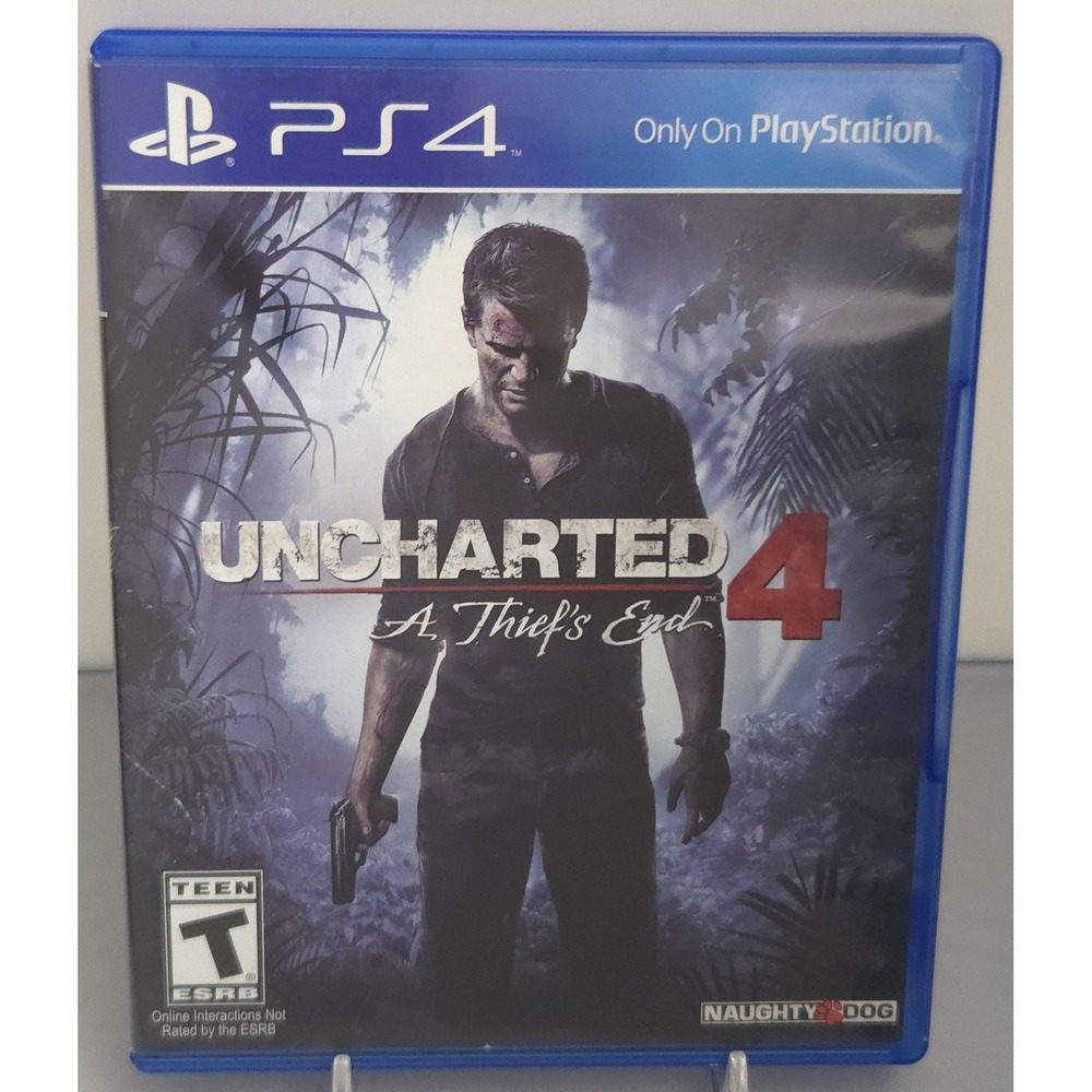 Uncharted 4: A Thief's End‎ (Not For Resale) PlayStation 4 (PS4) - CIB & Tested
